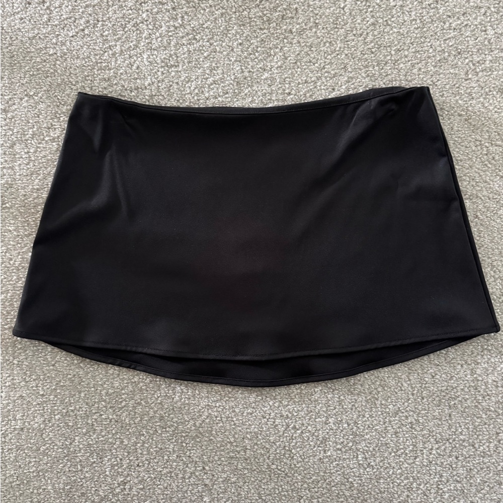 Danielle Guizio Black Mini Skirt